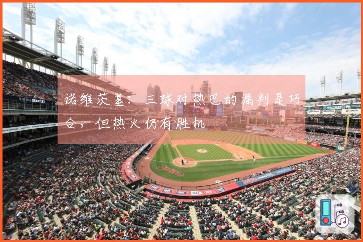 诺维茨基：三球对热巴的漏判是巧合，但热火仍有胜机